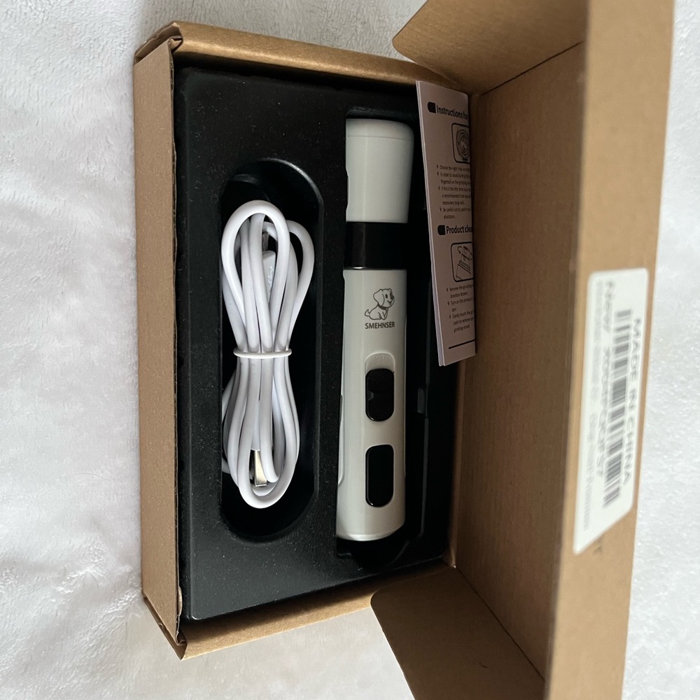 Pet Nail Grinder with USB Charging